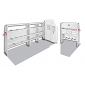 Weather Guard (Werner) Van Storage System Kit 6008412X