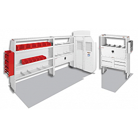 Weather Guard (Werner) Van Storage System Kit 6008414L
