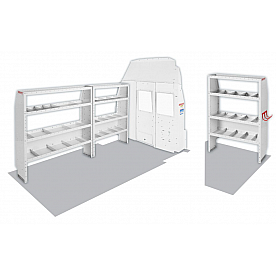 Weather Guard (Werner) Van Storage System Kit 6008430R