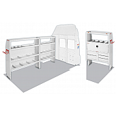 Weather Guard (Werner) Van Storage System Kit 6008432R