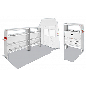 Weather Guard (Werner) Van Storage System Kit 6008432R