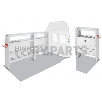 Weather Guard (Werner) Van Storage System Kit 6008432R
