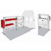 Weather Guard (Werner) Van Storage System Kit 6008434R