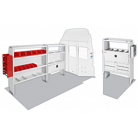Weather Guard (Werner) Van Storage System Kit 6008434R