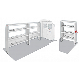 Weather Guard (Werner) Van Storage System Kit 6008440L
