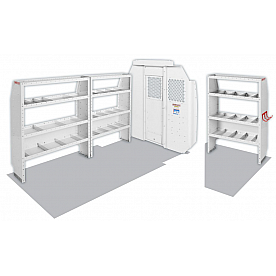 Weather Guard (Werner) Van Storage System Kit 6008440S