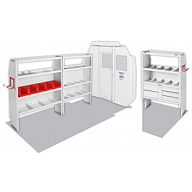 Weather Guard (Werner) Van Storage System Kit 6008441S