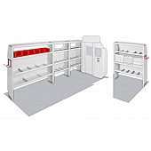 Weather Guard (Werner) Van Storage System Kit 6008441X