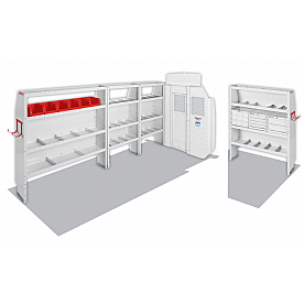 Weather Guard (Werner) Van Storage System Kit 6008441X