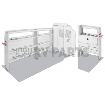 Weather Guard (Werner) Van Storage System Kit 6008442L