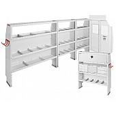 Weather Guard (Werner) Van Storage System Kit 6008442X