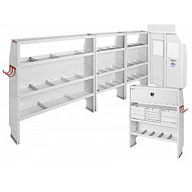 Weather Guard (Werner) Van Storage System Kit 6008442X