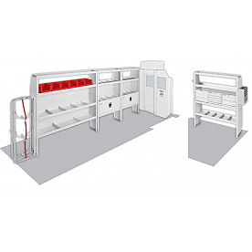 Weather Guard (Werner) Van Storage System Kit 6008443X