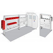 Weather Guard (Werner) Van Storage System Kit 6008444R