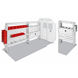 Weather Guard (Werner) Van Storage System Kit 6008444R