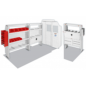 Weather Guard (Werner) Van Storage System Kit 6008444S
