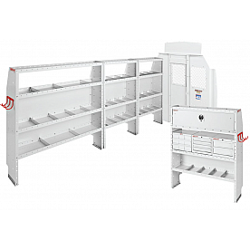 Weather Guard (Werner) Van Storage System Kit 6008452L
