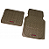 American Auto Accessories Floor Mat - Universal Fit Tan Rubber 4 Pieces - FS1943