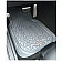 American Auto Accessories Floor Mat - Universal Fit Gray Rubber 4 Pieces - FS1948