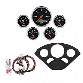 AutoMeter 5 Piece Gauge Panel Kit - 7055-DB