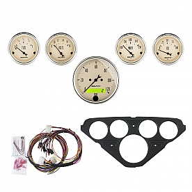 AutoMeter 5 Piece Gauge Panel Kit - 7049-AB