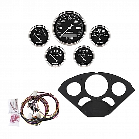 AutoMeter 5 Piece Gauge Panel Kit - 7055-OTB
