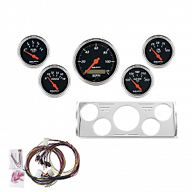AutoMeter 5 Piece Gauge Panel Kit - 7057-DB