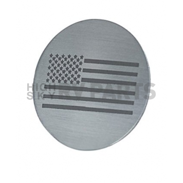 American Car Craft Interior Trim Kit - Battle Worn American Flag Stainless Steel - 171014