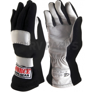 G-Force Racing Gear Gloves 4101CSMBK