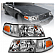 ANZO USA FORD CROWN VICTORIA 98-11 CRYSTAL HEADLIGHTS CHROME W/ CORNER LIGHT (OE TYPE) - 121556