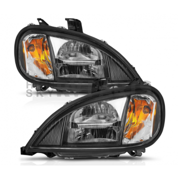 ANZO USA Headlight Assembly Oval Standard Beam Set Of 2 - 131028