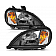 ANZO USA Headlight Assembly Oval Standard Beam Set Of 2 - 131028