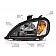 ANZO USA Headlight Assembly Oval Standard Beam Set Of 2 - 131028