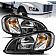 ANZO USA Headlight Assembly Oval Standard Beam Set Of 2 - 131030