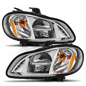 ANZO USA Headlight Assembly Oval Standard Beam Set Of 2 - 131031