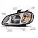 ANZO USA Headlight Assembly Oval Standard Beam Set Of 2 - 131031