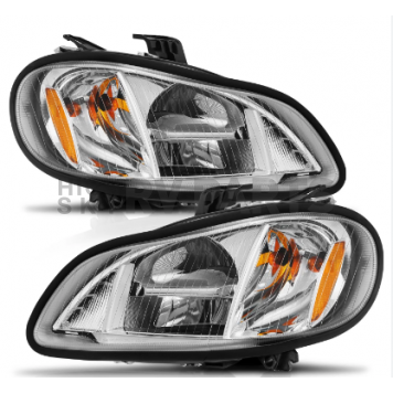 ANZO USA Headlight Assembly Oval Standard Beam Set Of 2 - 131031