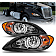 ANZO USA Headlight Assembly Oval Standard Beam Set Of 2 - 131032