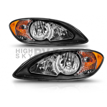ANZO USA Headlight Assembly Oval Standard Beam Set Of 2 - 131032