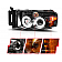 ANZO USA Headlight Assembly Rectangular Crystal Headlight Set Of 2 - 111490