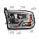 ANZO USA Headlight Assembly Rectangular Crystal Headlight Set Of 2 - 111516