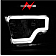 ANZO USA Headlight Assembly Rectangular Crystal Headlight Set Of 2 - 111516