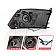 ANZO USA Headlight Assembly Rectangular Crystal Headlights With Turn Signal Set Of 2 - 111515