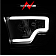 ANZO USA Headlight Assembly Rectangular Crystal Headlights With Turn Signal Set Of 2 - 111515