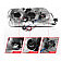 ANZO USA Headlight Assembly Rectangular Projector Beam Set Of 2 - 111503