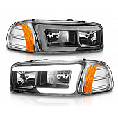 ANZO USA Headlight Assembly Rectangular Projector Beam Set Of 2 - 111522