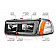 ANZO USA Headlight Assembly Rectangular Projector Beam Set Of 2 - 111522