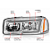 ANZO USA Headlight Assembly Rectangular Projector Beam Set Of 2 - 111523