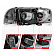 ANZO USA Headlight Assembly Rectangular Projector Beam Set Of 2 - 111523