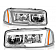 ANZO USA Headlight Assembly Rectangular Projector Beam Set Of 2 - 111523